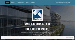 Desktop Screenshot of blueforgellc.com